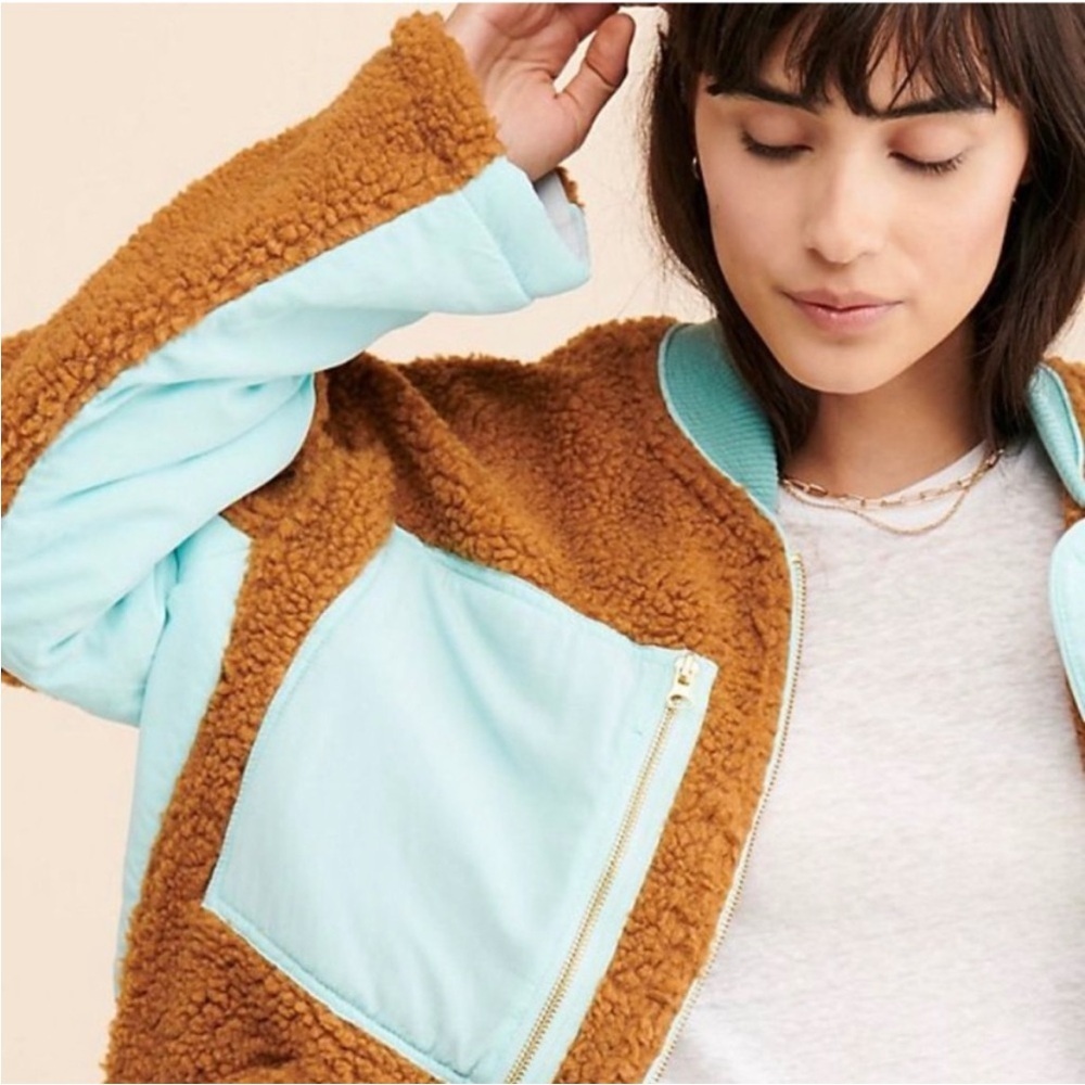 We The Free Rivington Sherpa Jacket Free People - Picture 3 of 7